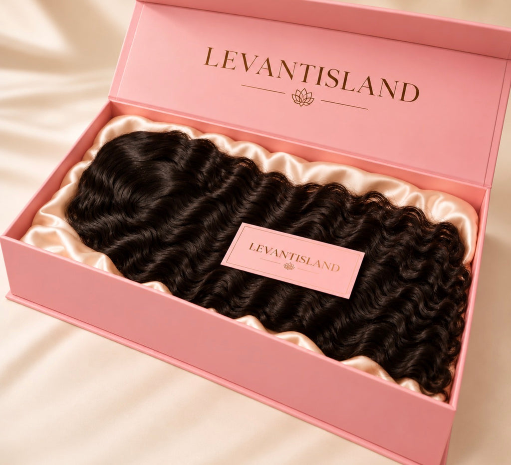 Deep wave half wig