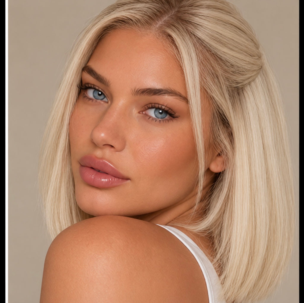 Half wig | Blond